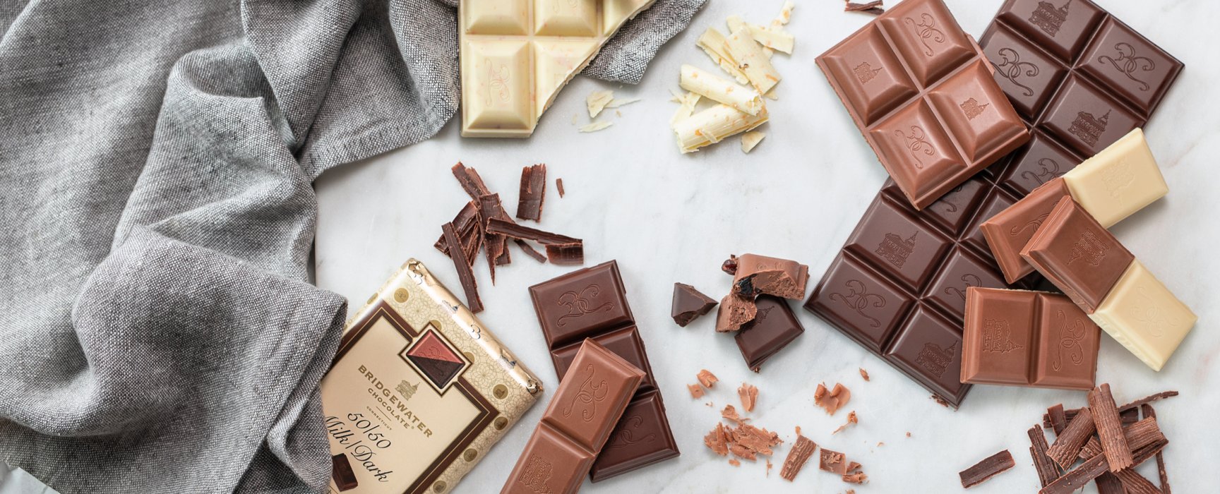 Gourmet Solid White Chocolate Bars – Bridgewater Chocolate