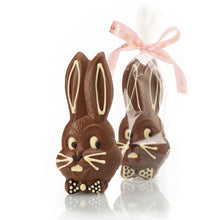 Load image into Gallery viewer, Chocolate Caramel Easter Bunny w/ Bowtie
