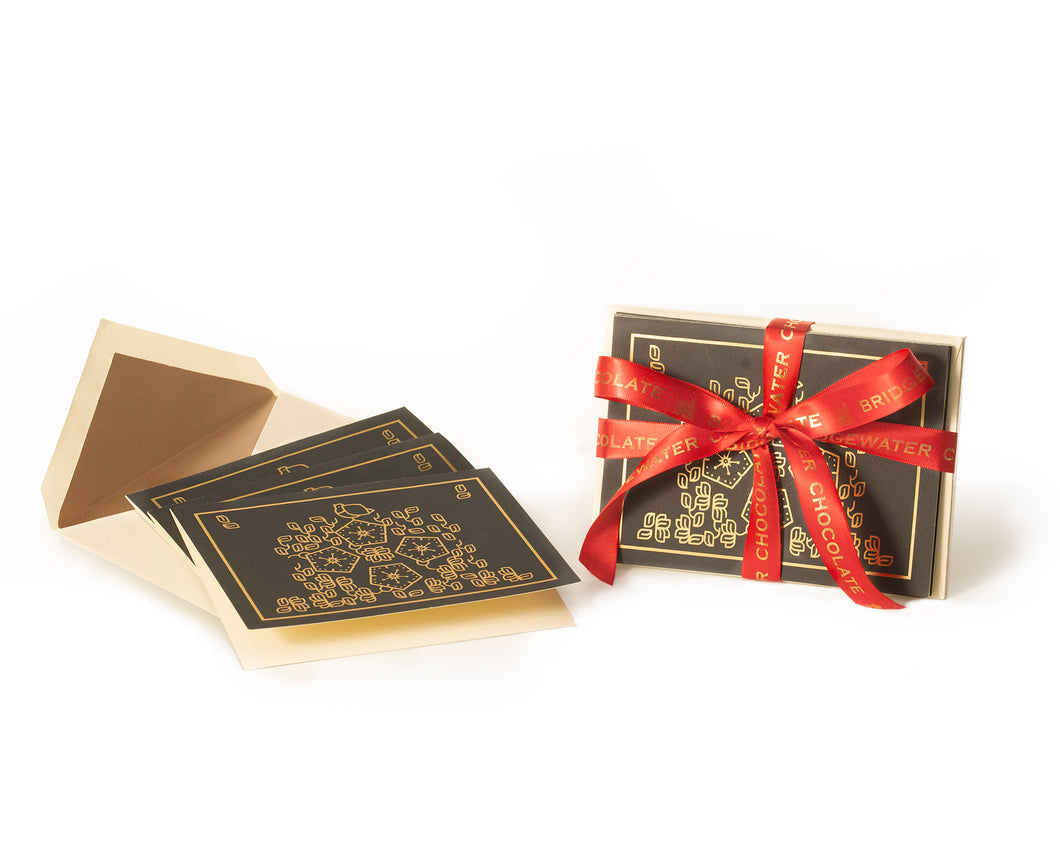 Crane for Bridgewater Chocolate Note Card 5-Pack