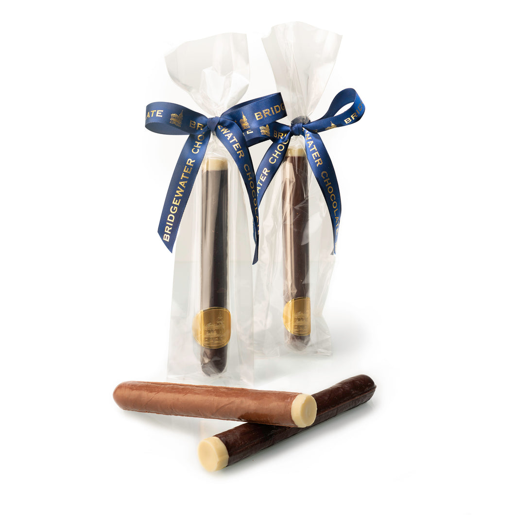 Cigar-Shaped Solid Chocolate