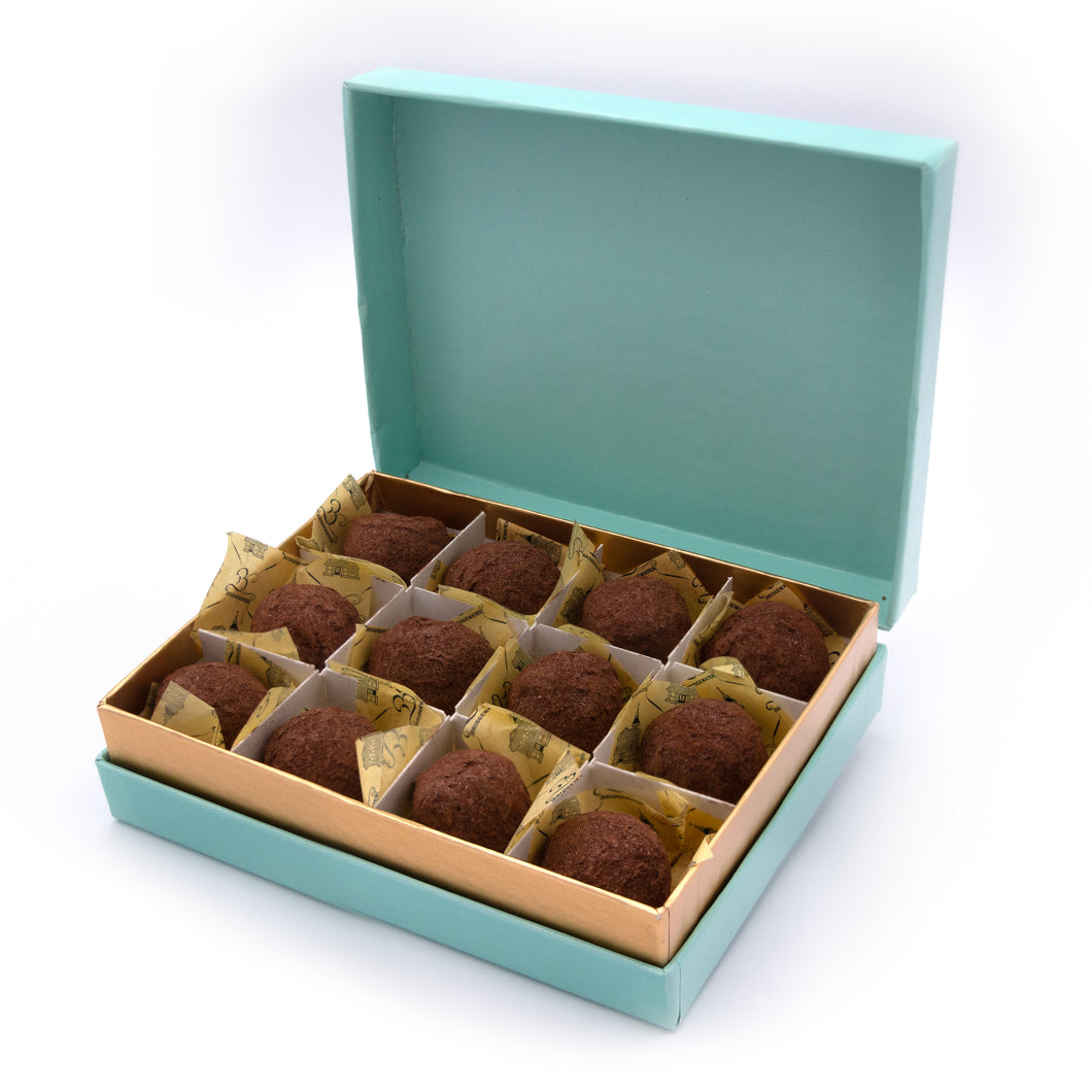 Dark Chocolate Mint Truffles